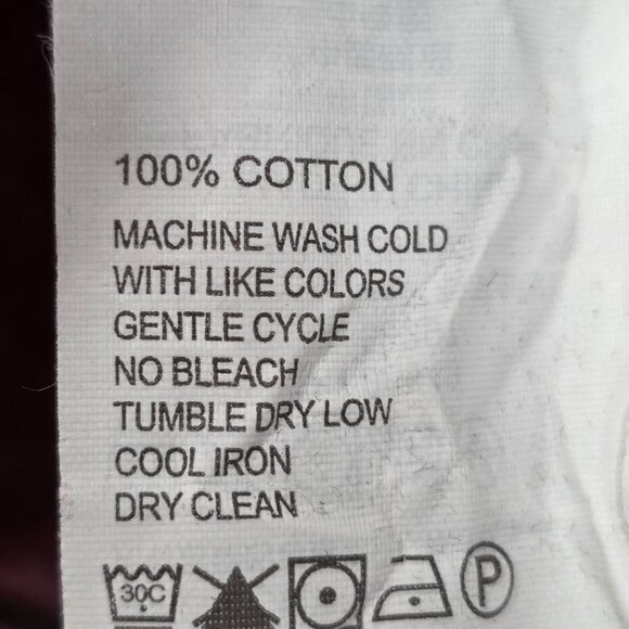 Mens Tommy Bahama Brown Red Reversible Pullover Sweater 1/4 Zip 100% Cotton L - Picture 4 of 10